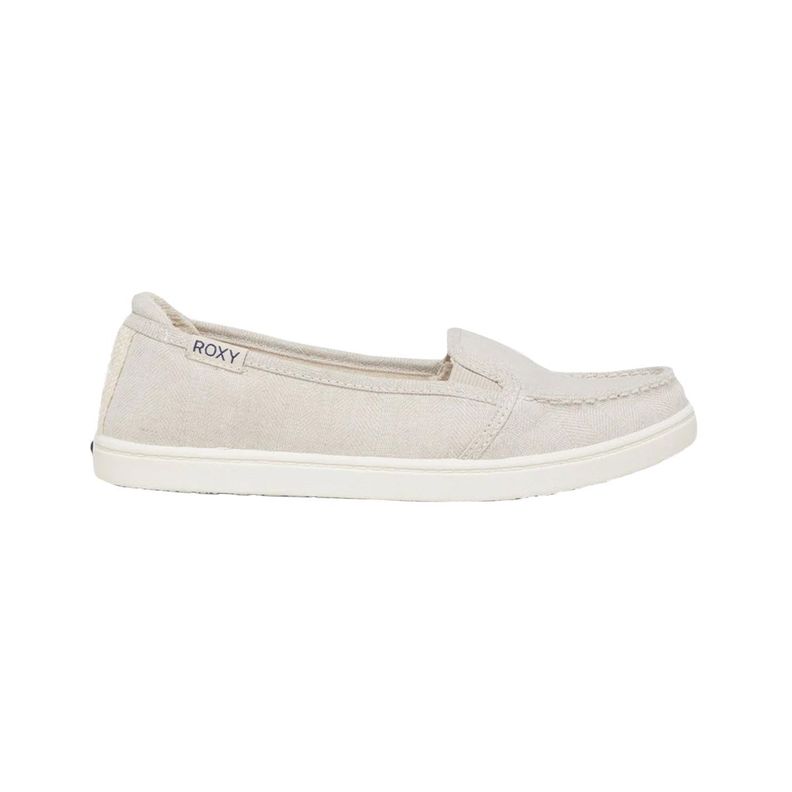 Zapatilla Roxy Minnow Slip Mujer Beige