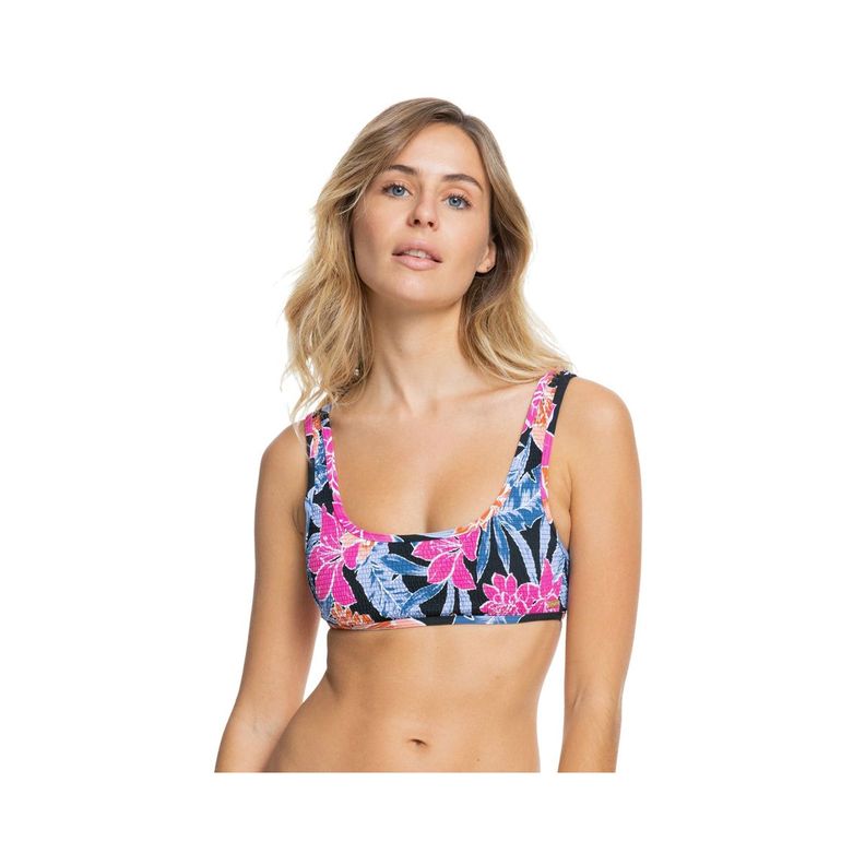 Top Bikini Roxy Tropical Oasis Mujer Multicolor