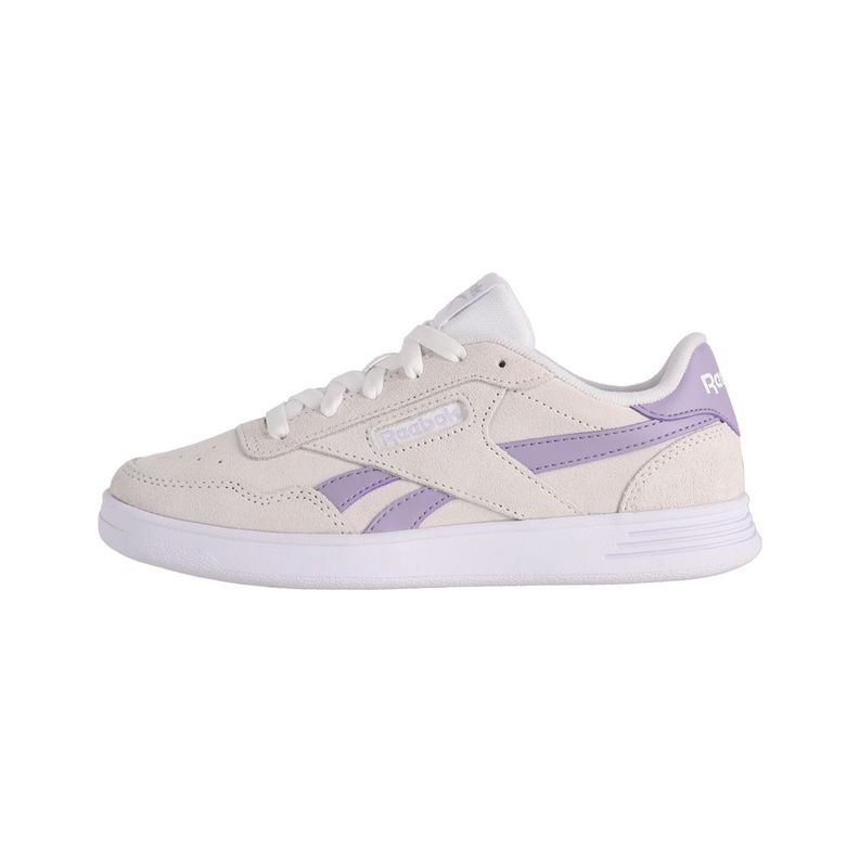 Zapatilla Reebok Court Advance Mujer Grises/Moradas-0
