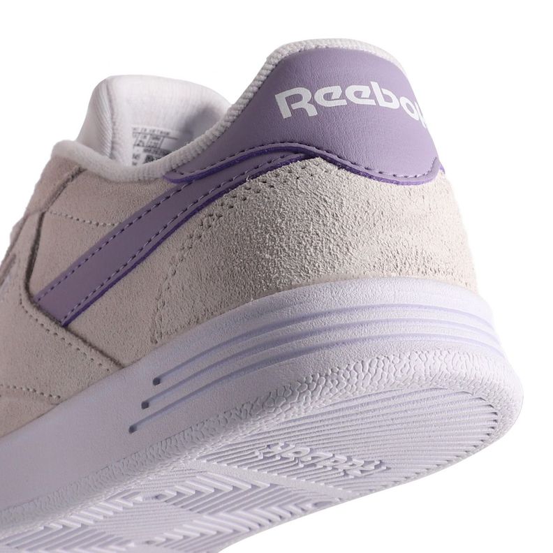 Zapatilla Reebok Court Advance Mujer Grises/Moradas-5