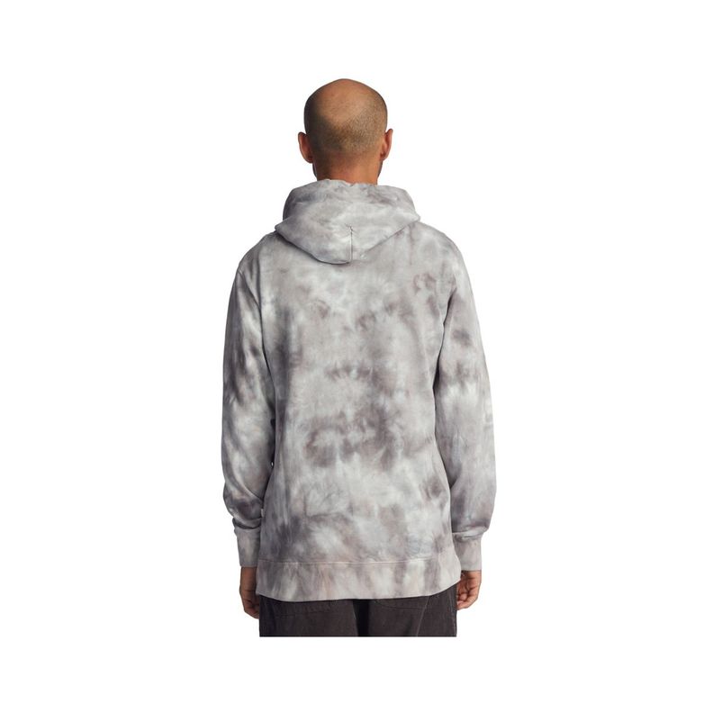 Polerón Quiksilver Natural Cloudy Tie-Dye Hombre Iron Gate-2