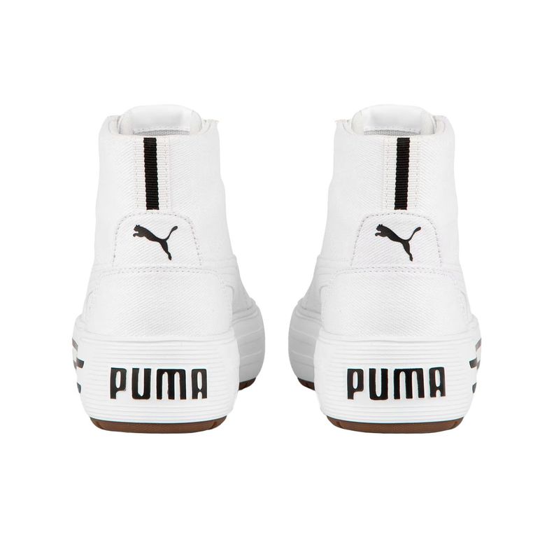 Zapatillas Urbanas Puma Kaia 2.0 Mid AO CV Mujer Blancas-3