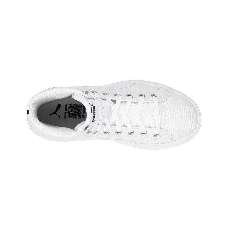 Zapatillas Urbanas Puma Kaia 2.0 Mid AO CV Mujer Blancas-4
