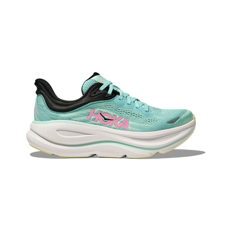 Zapatillas Hoka Bondi 9 Mujer Blue Spark/Mint Fluorite-0