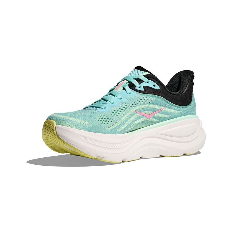 Zapatillas Hoka Bondi 9 Mujer Blue Spark/Mint Fluorite-2