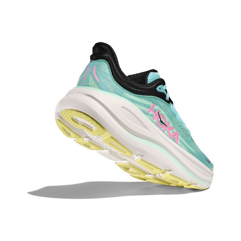 Zapatillas Hoka Bondi 9 Mujer Blue Spark/Mint Fluorite-3