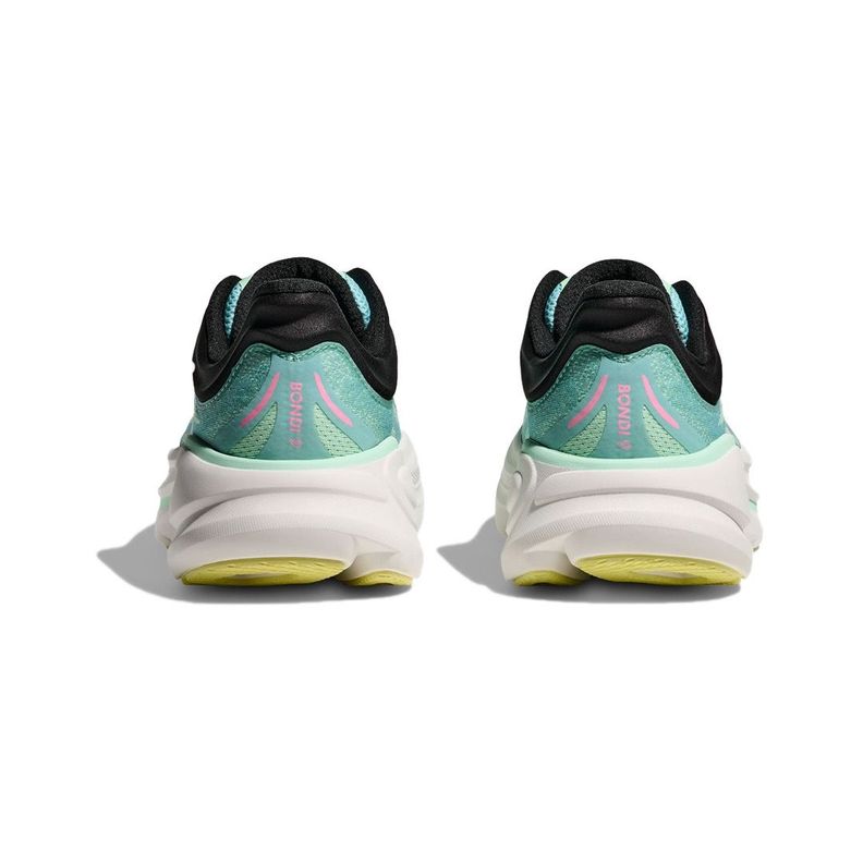 Zapatillas Hoka Bondi 9 Mujer Blue Spark/Mint Fluorite-4