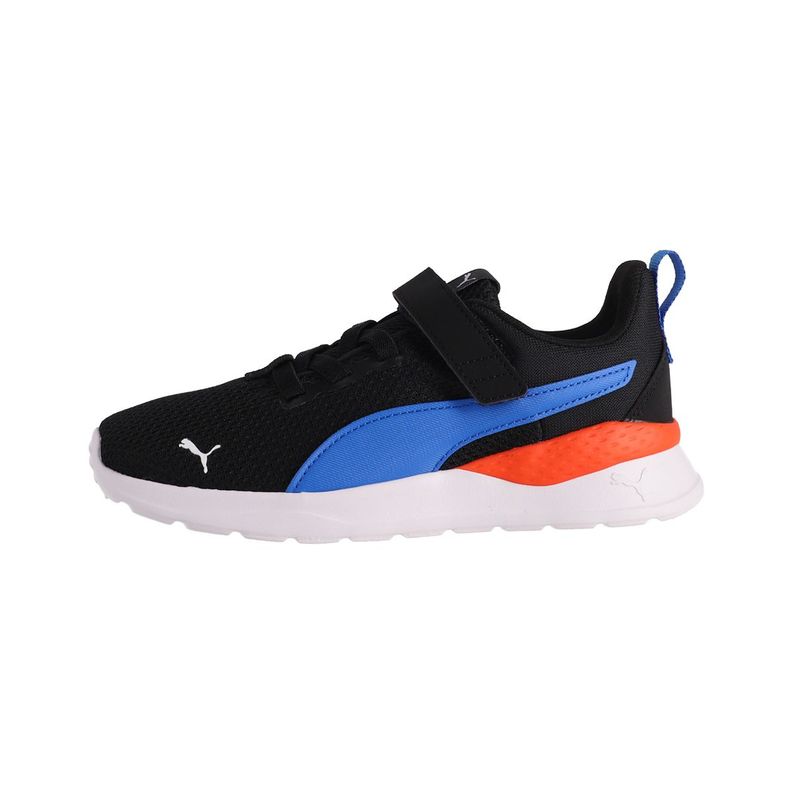 Zapatilla Puma Urbanas Anzarun Lite Niño Negras/Azules/Rojas-0