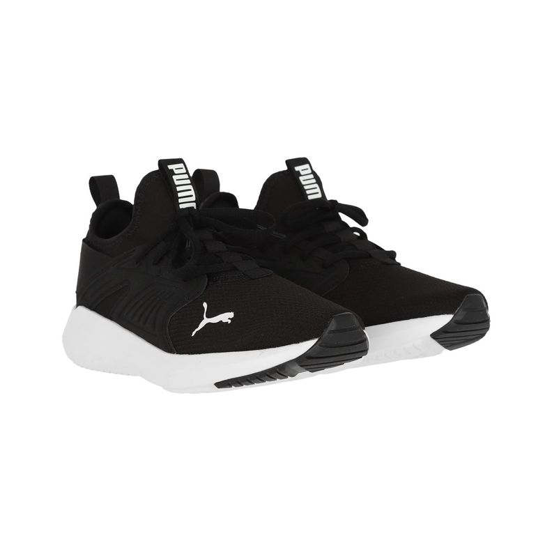 Zapatilla Puma Softride Fly Hombre Black/White-2