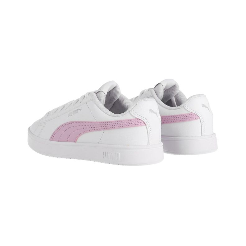 Zapatillas Urbanas Puma Rickie Classic Joven Blancas/Rosadas-3