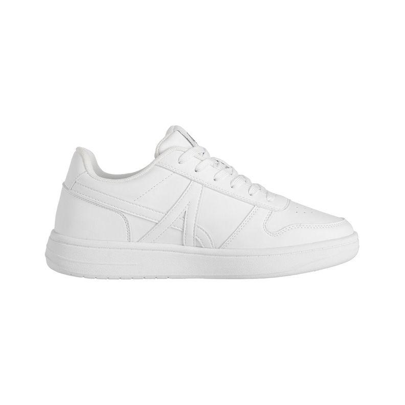 Zapatillas Urbanas Hombre Alphabet Cross Street Low Blancas-0