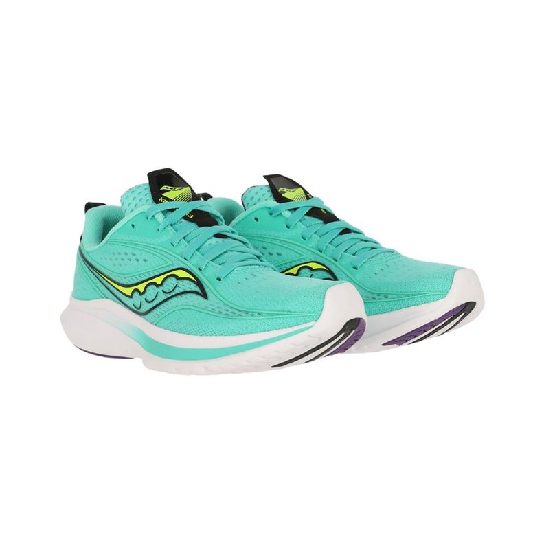 Zapatilla Saucony Kinvara 13 Mujer Cool Mint/Acid-2