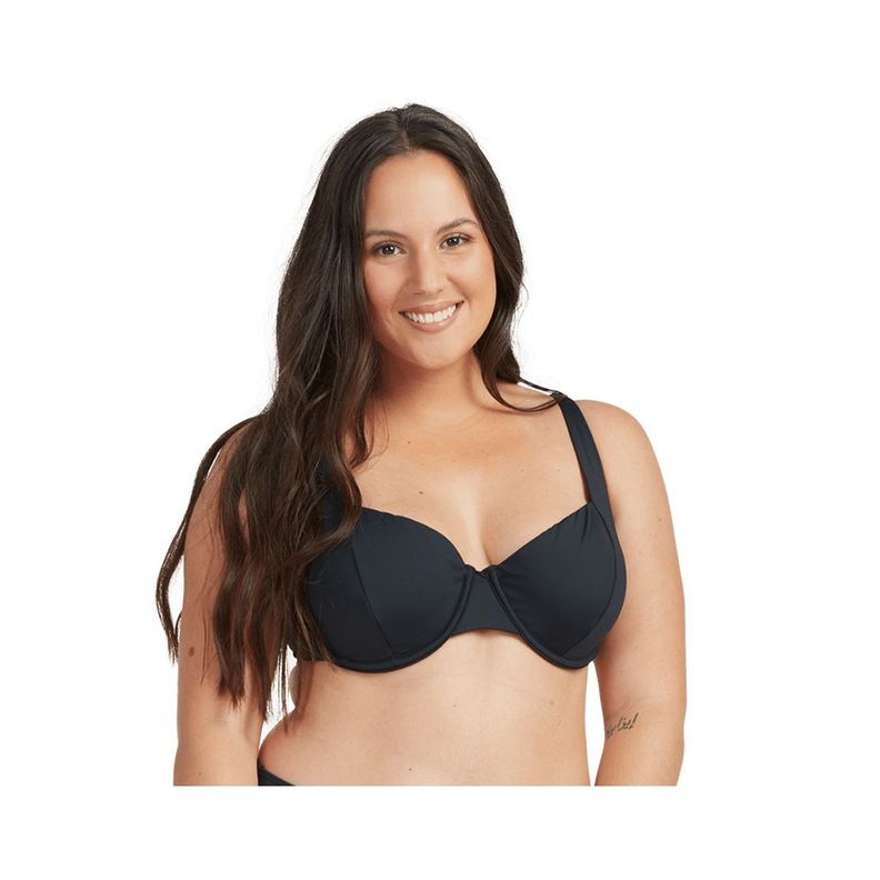 Top Bikini Roxy Beach Classics Mujer True Black
