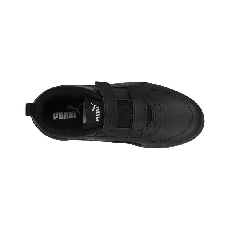 Zapatilla Puma Rickie Niño Negro-4