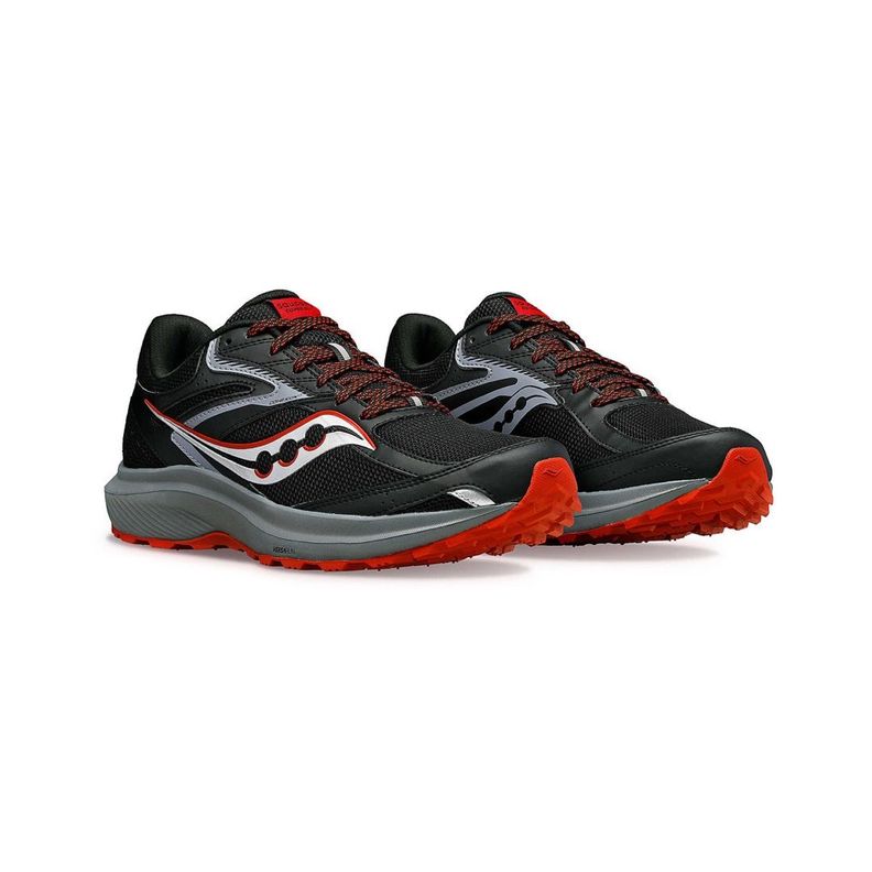 Zapatilla Saucony Cohesion TR 17 Hombre Black/Lava-2