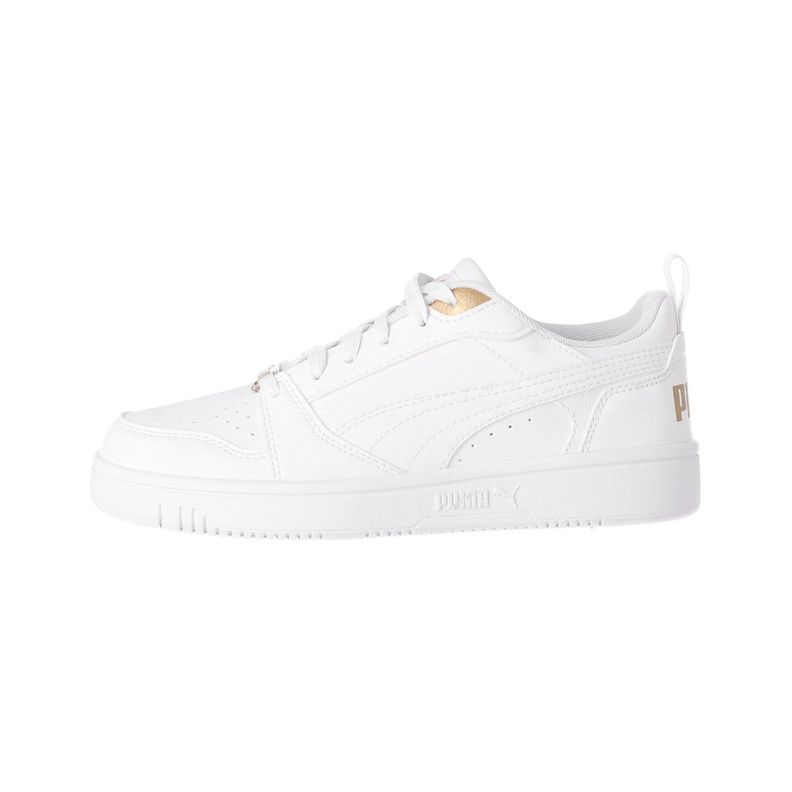 Zapatilla Puma Rebound V6 Low Bling Mujer Blancas-0