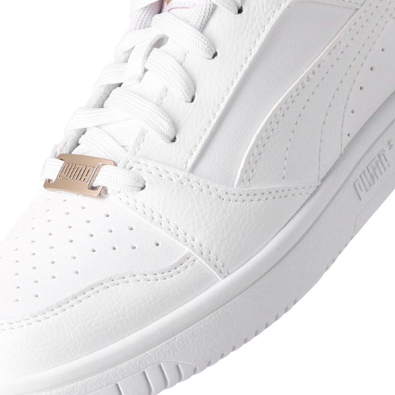 Zapatilla Puma Rebound V6 Low Bling Mujer Blancas-5