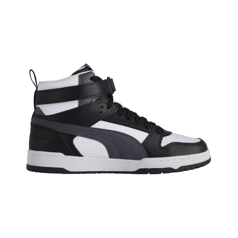 Zapatilla Puma Rebound Game Hombre Negras/Blancas/Grises-1