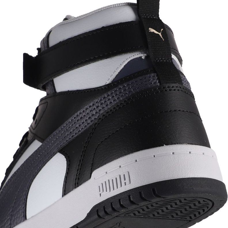 Zapatilla Puma Rebound Game Hombre Negras/Blancas/Grises-5