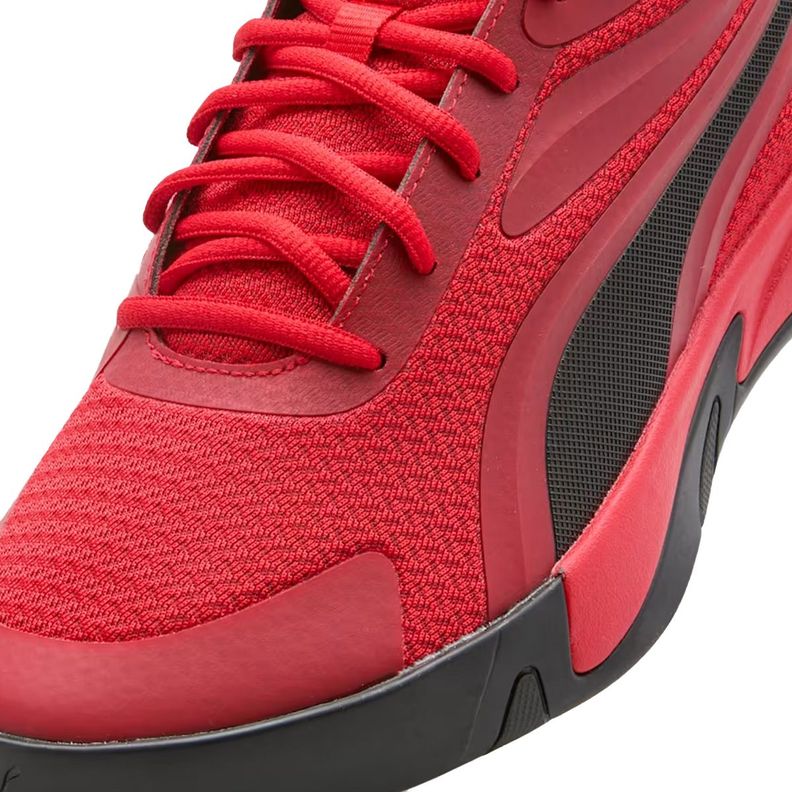 Zapatillas Básquetbol Hombre Court Pro Puma Rojas/Negras-5