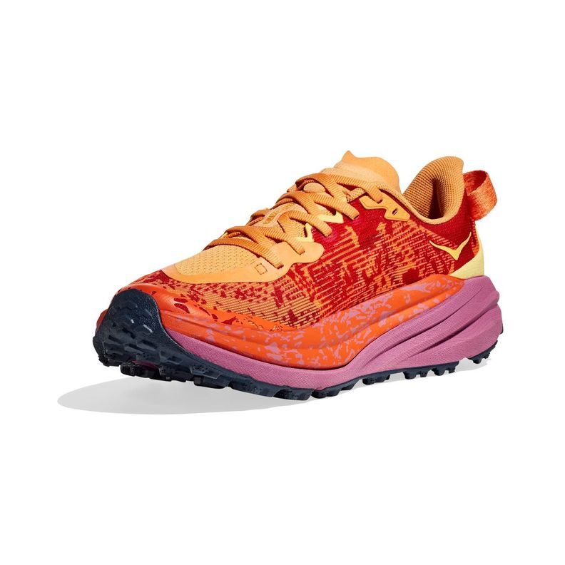 Zapatilla Hoka Speedgoat 6 Mujer Sherbet/Beet Root-5