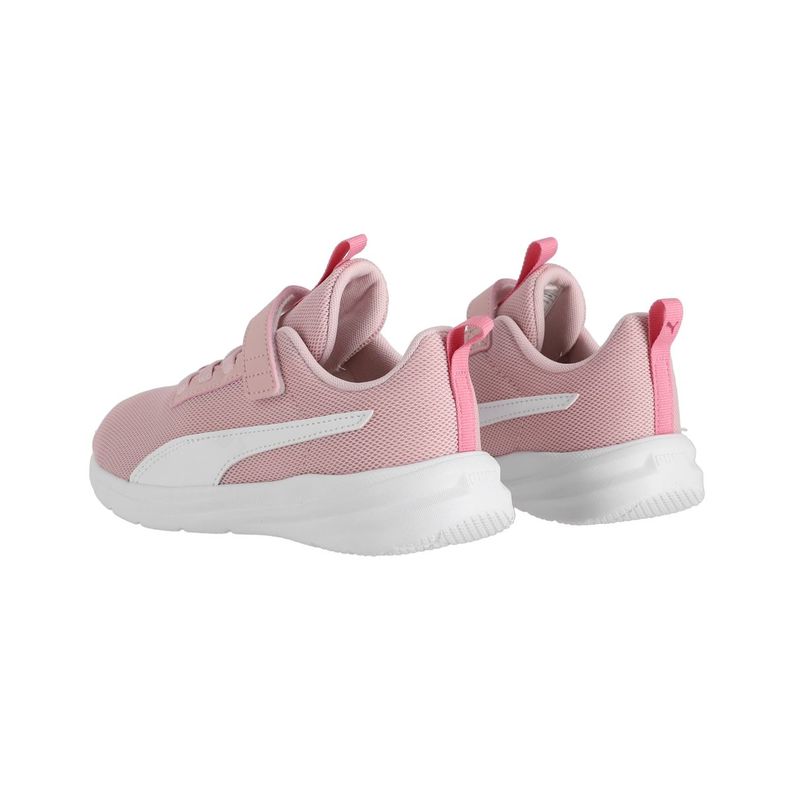 Zapatilla Puma Rickie Runner Niña Rosadas/Blancas-3