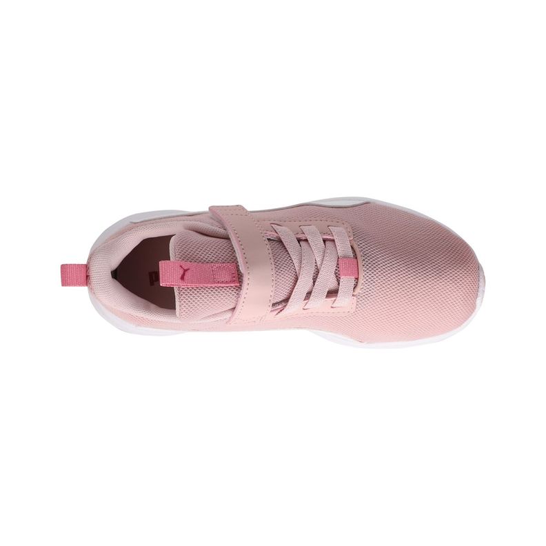 Zapatilla Puma Rickie Runner Niña Rosadas/Blancas-4