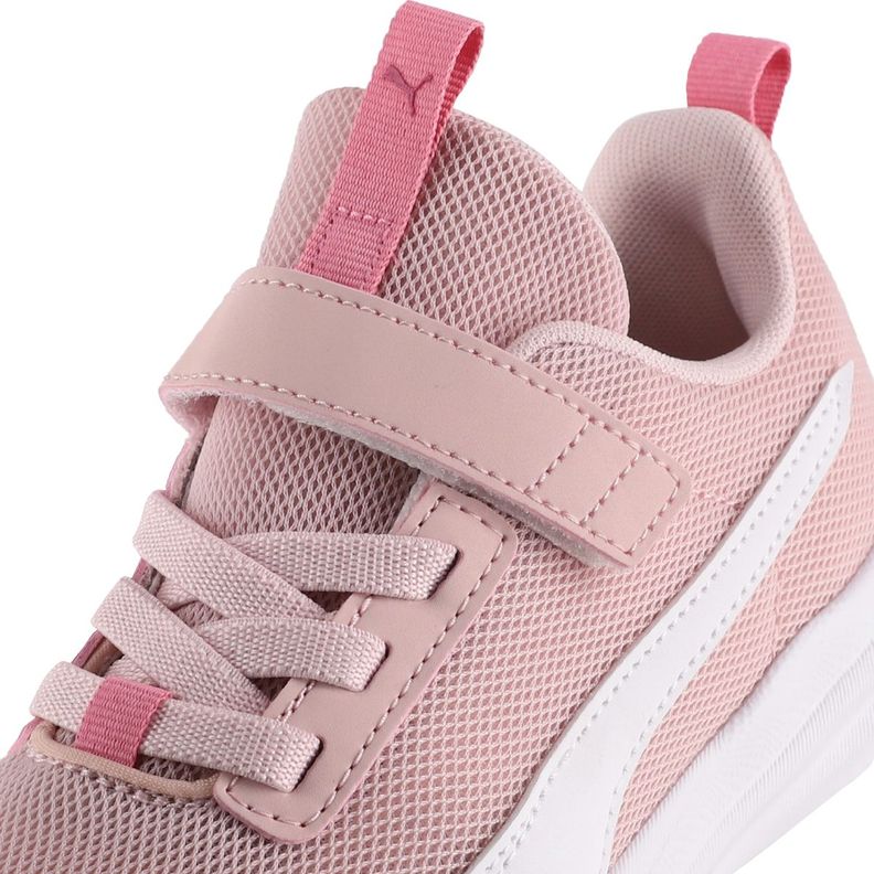 Zapatilla Puma Rickie Runner Niña Rosadas/Blancas-5