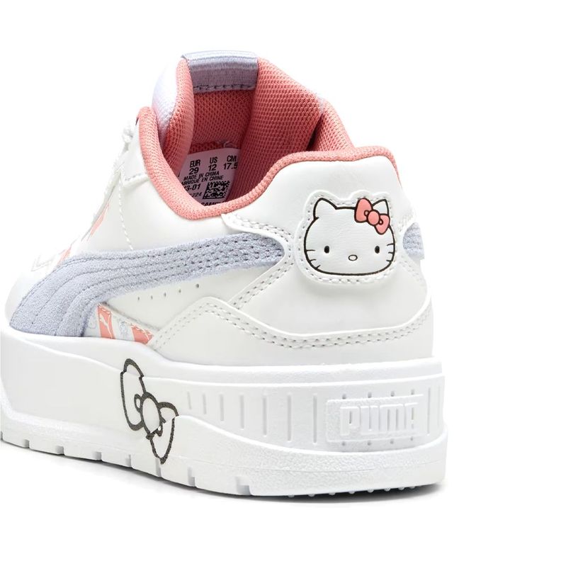 Zapatillas Niñas x Hello Kitty  Karmen Idol II Puma Blanco-3