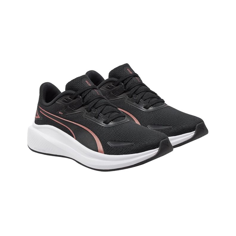 Zapatillas Running  Unisex Skyrocket Lite Puma Negras/Rosada-2
