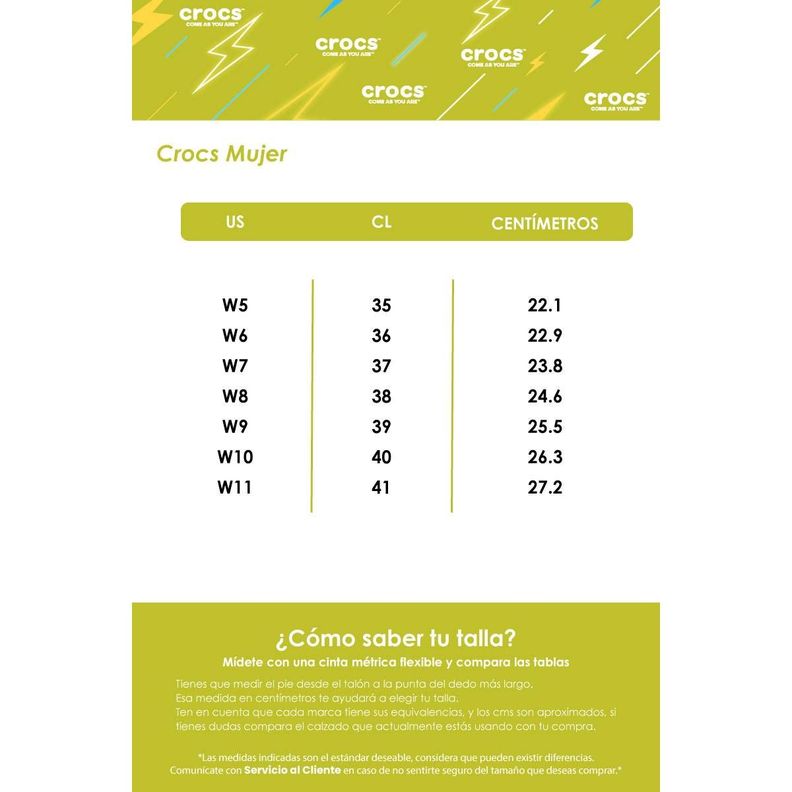 Bota Mujer  Crocs Crush Negro-5