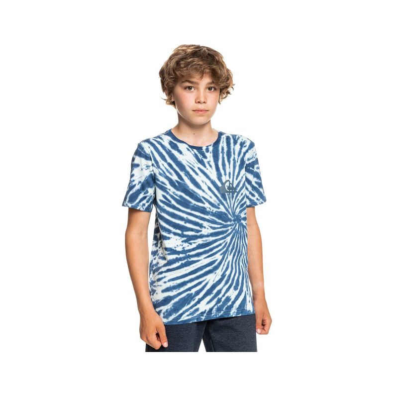 Polera Quiksilver 25th Hour Niño Blue Light