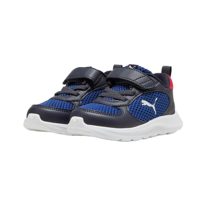 Zapatillas Urbanas Puma Fun Racer 2 Baby Negras/Azules/Roja-1