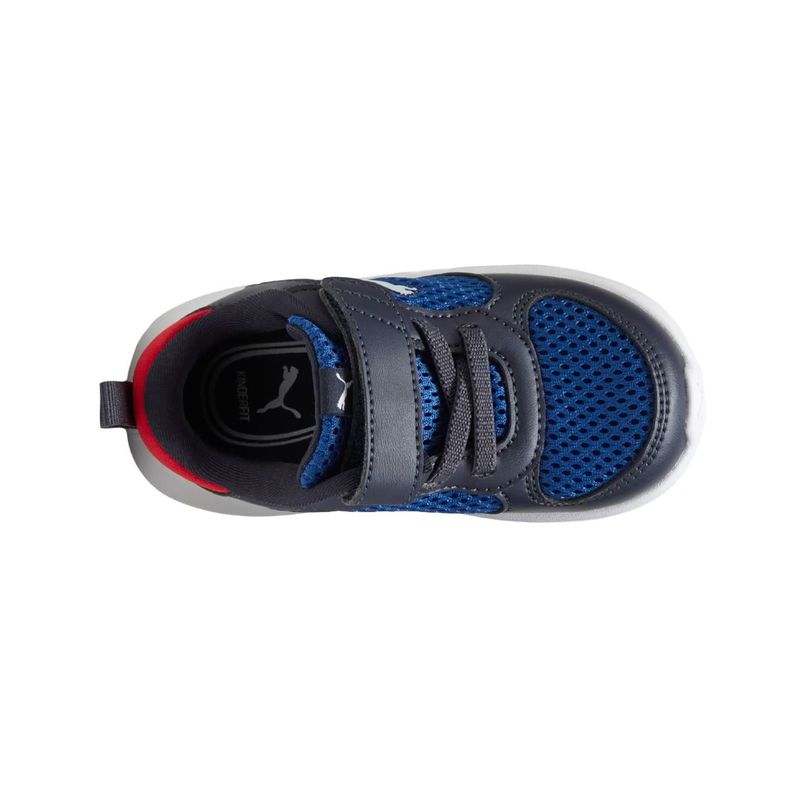 Zapatillas Urbanas Puma Fun Racer 2 Baby Negras/Azules/Roja-3