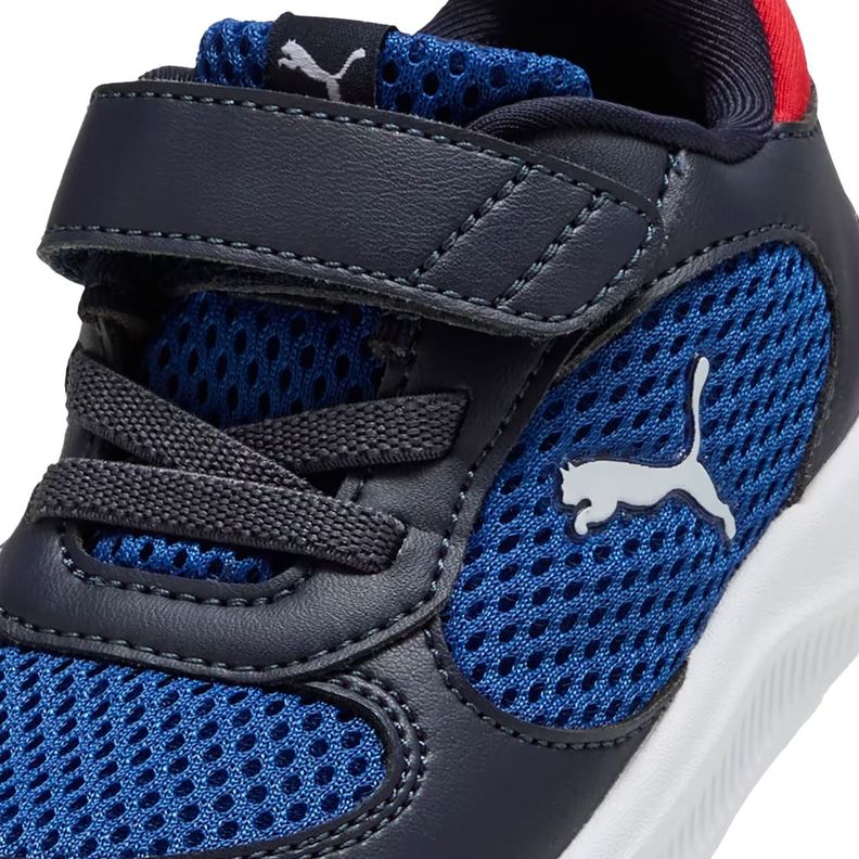 Zapatillas Urbanas Puma Fun Racer 2 Baby Negras/Azules/Roja-4