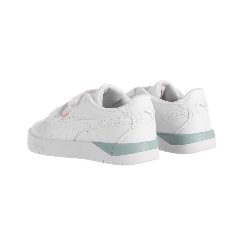 Zapatillas Urbanas Niños Jada Classic Puma Blancas/Verdes-3