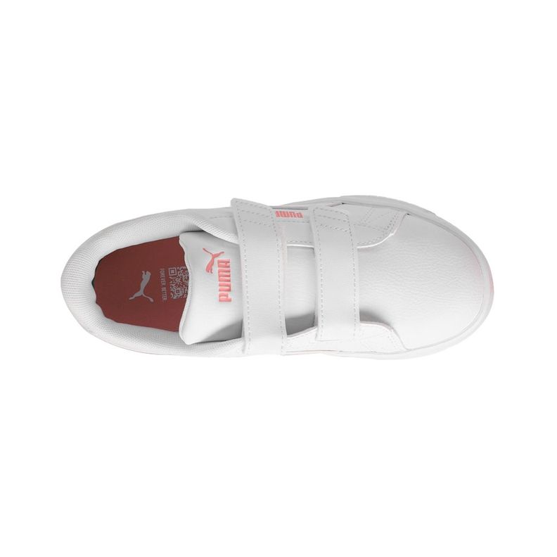 Zapatillas Urbanas Niños Jada Classic Puma Blancas/Verdes-4