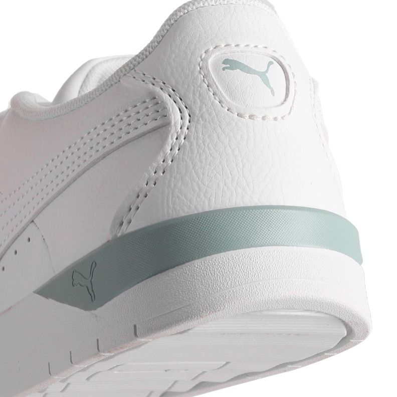 Zapatillas Urbanas Niños Jada Classic Puma Blancas/Verdes-5