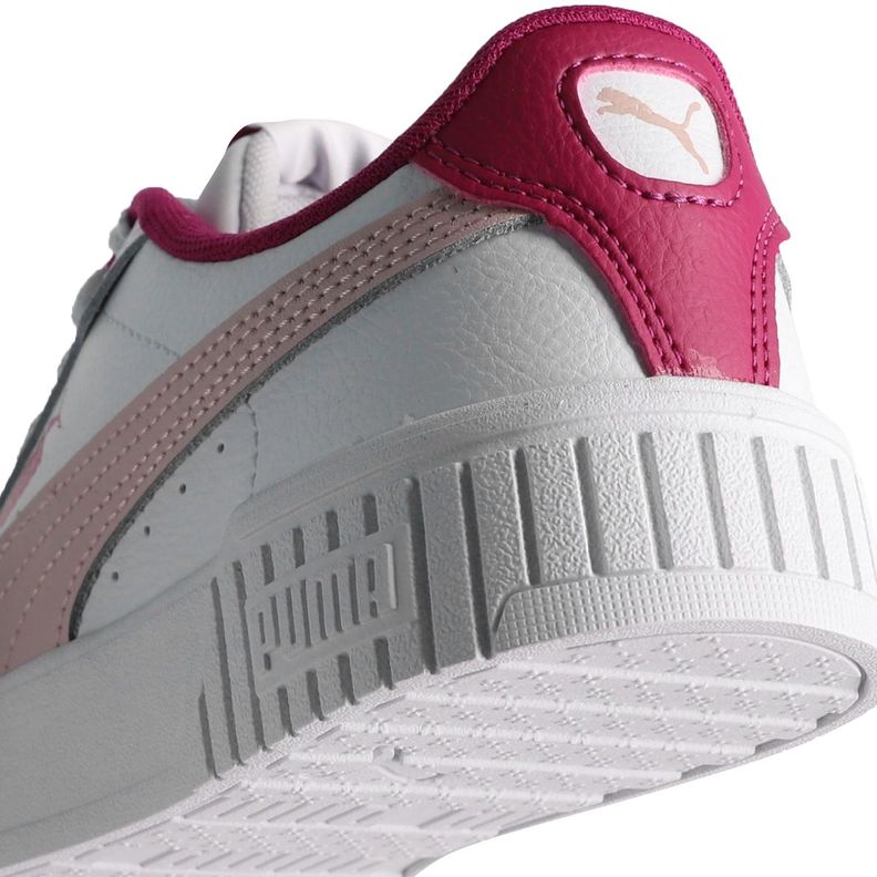 Zapatilla Puma Carina 2.0 Joven Blancas/Rosadas-5