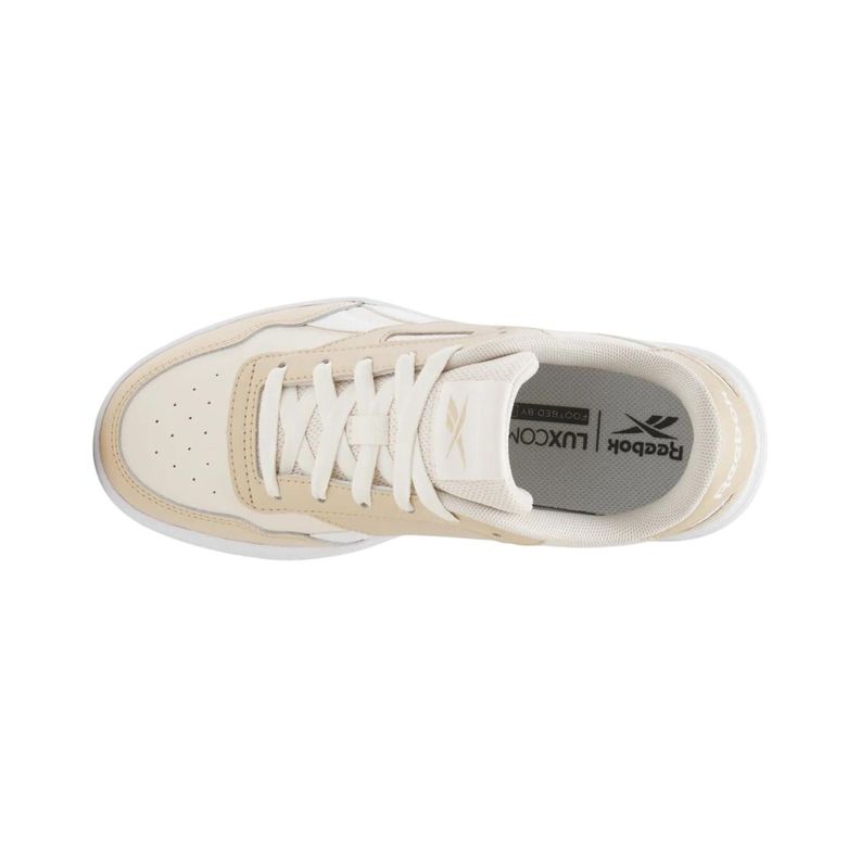 Zapatillas Urbanas Mujer Court Advance Reebok Beige/Blancas-1