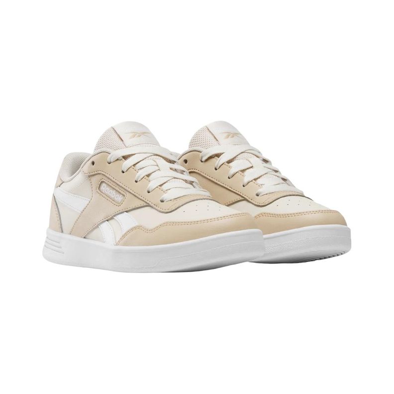 Zapatillas Urbanas Mujer Court Advance Reebok Beige/Blancas-2