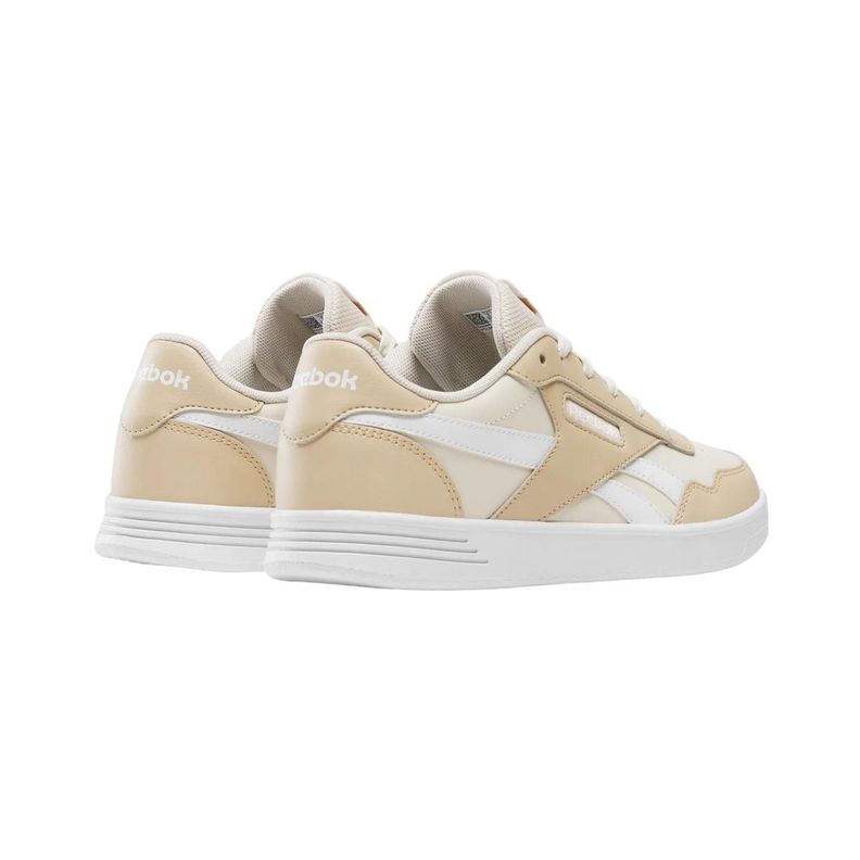 Zapatillas Urbanas Mujer Court Advance Reebok Beige/Blancas-3