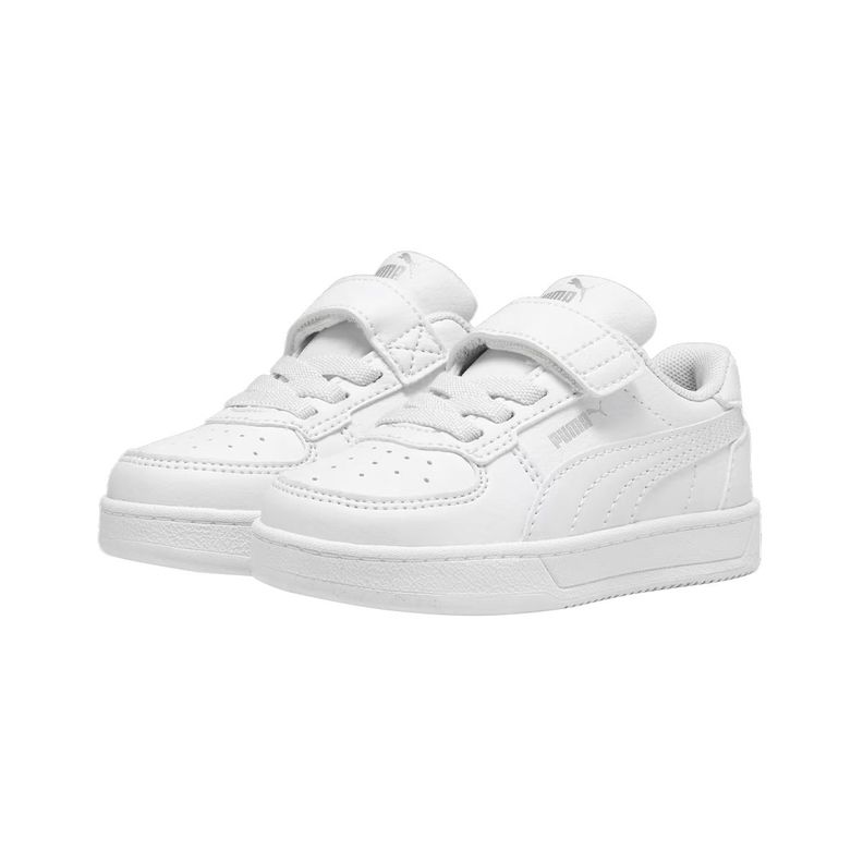 Zapatillas Urbanas Puma Caven 2.0 Baby Blancas-2