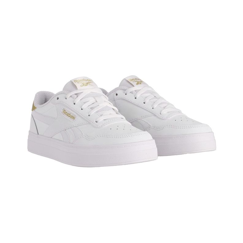 Zapatilla Reebok Court Advance Bold Mujer Blanca-2