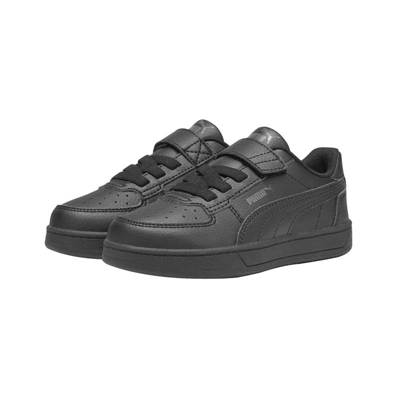Zapatillas Urbanas Puma Caven 2.0 Niños Negras-2