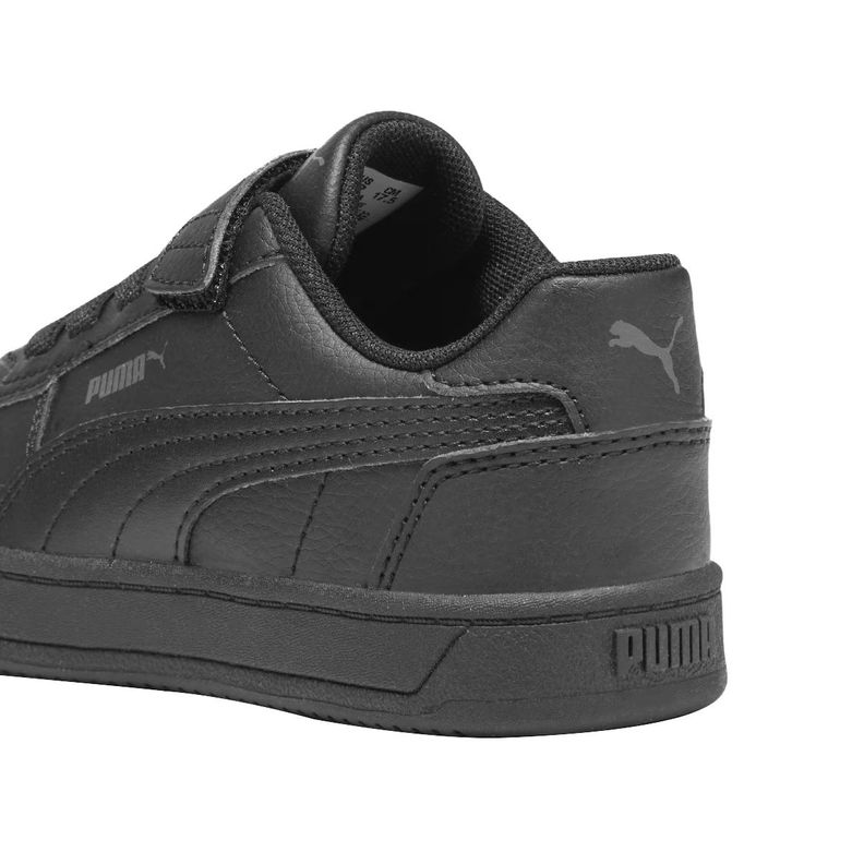 Zapatillas Urbanas Puma Caven 2.0 Niños Negras-3