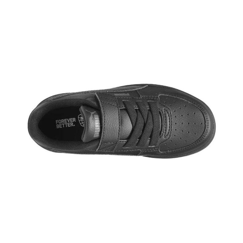 Zapatillas Urbanas Puma Caven 2.0 Niños Negras-4