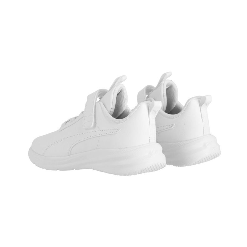 Zapatilla Puma Rickie Runner Niño Blancas-3