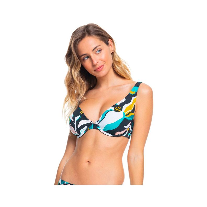 Top Bikini  Roxy Mujer Beach Classics Separate Anthracite-0