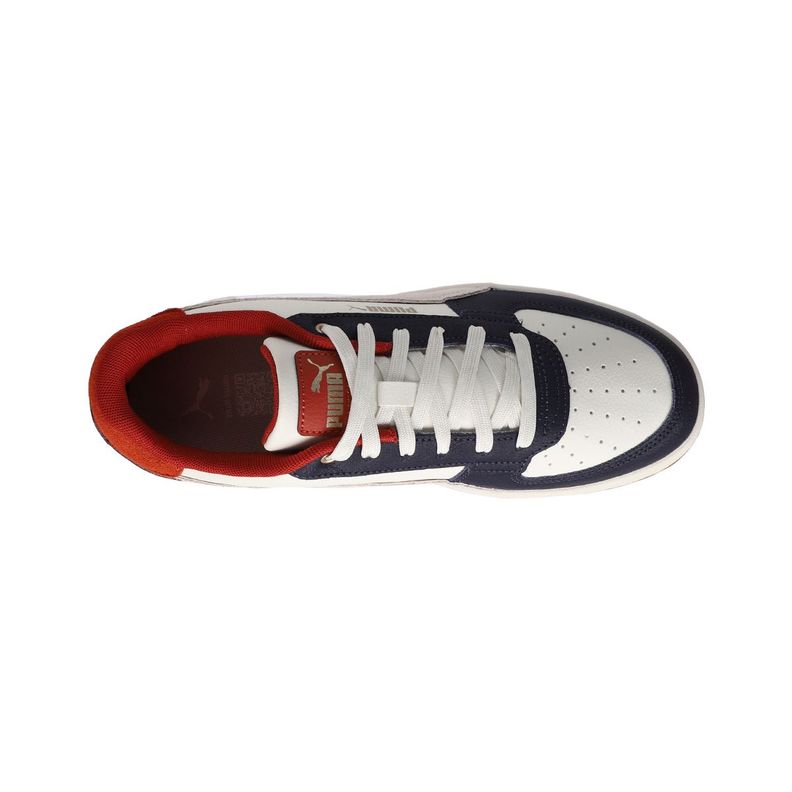 Zapatilla Puma Caven 2.0 Fractured Hombre Blancas/Azules-4